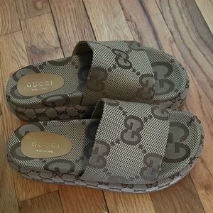 Gucci women’s platform slide sandal